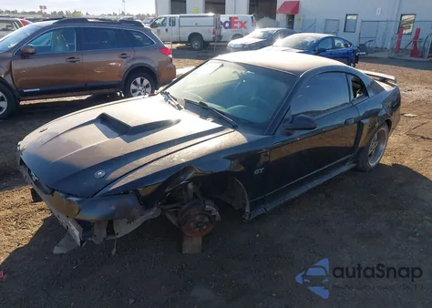 2002 Ford Mustang Gt из США, поврежденный, VIN 1FAFP42X02F219330